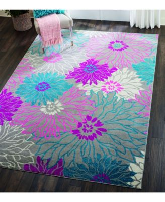 Zeal ZEA17 6'7" x 9'6" Area Rug