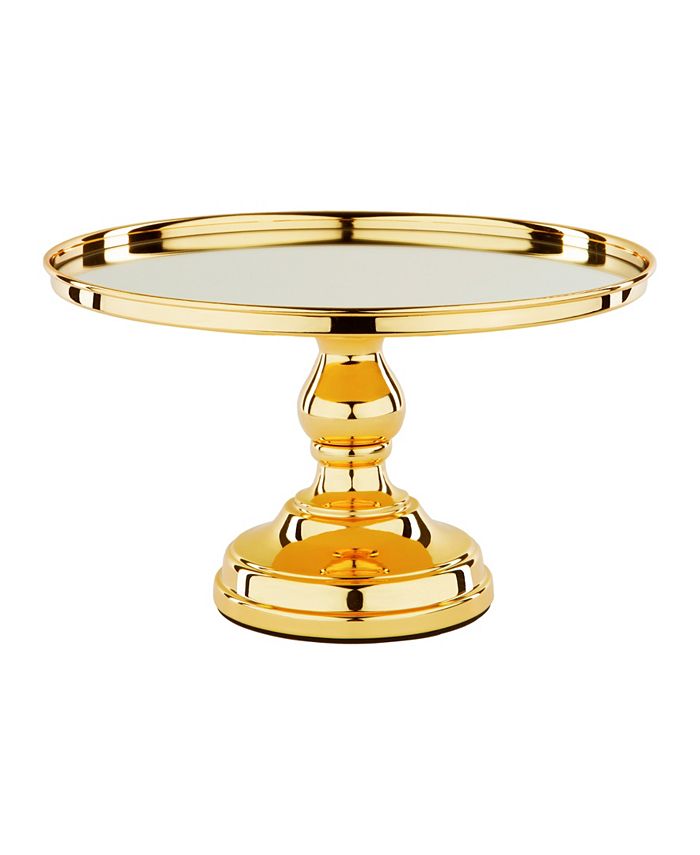 Amalfi Jocelyn 12" Mirror Top Cake Stand Macy's
