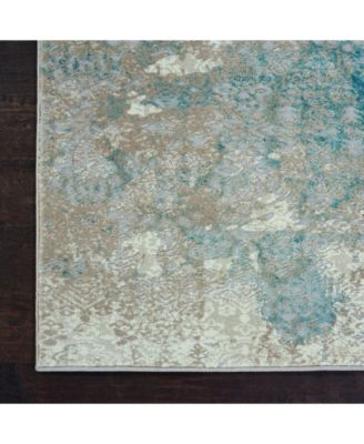 Fate FAT07 Ivory 3'9" x 5'9" Area Rug