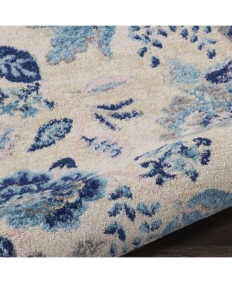 Peace PEA02 2'3" x 7'3" Runner Rug