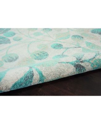 Peace PEA03 Ivory 6' x 9' Area Rug