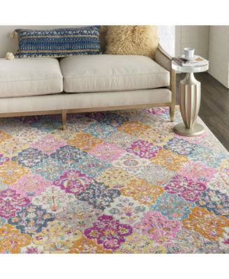 Zeal ZEA21 Multi 8' x 10' Area Rug