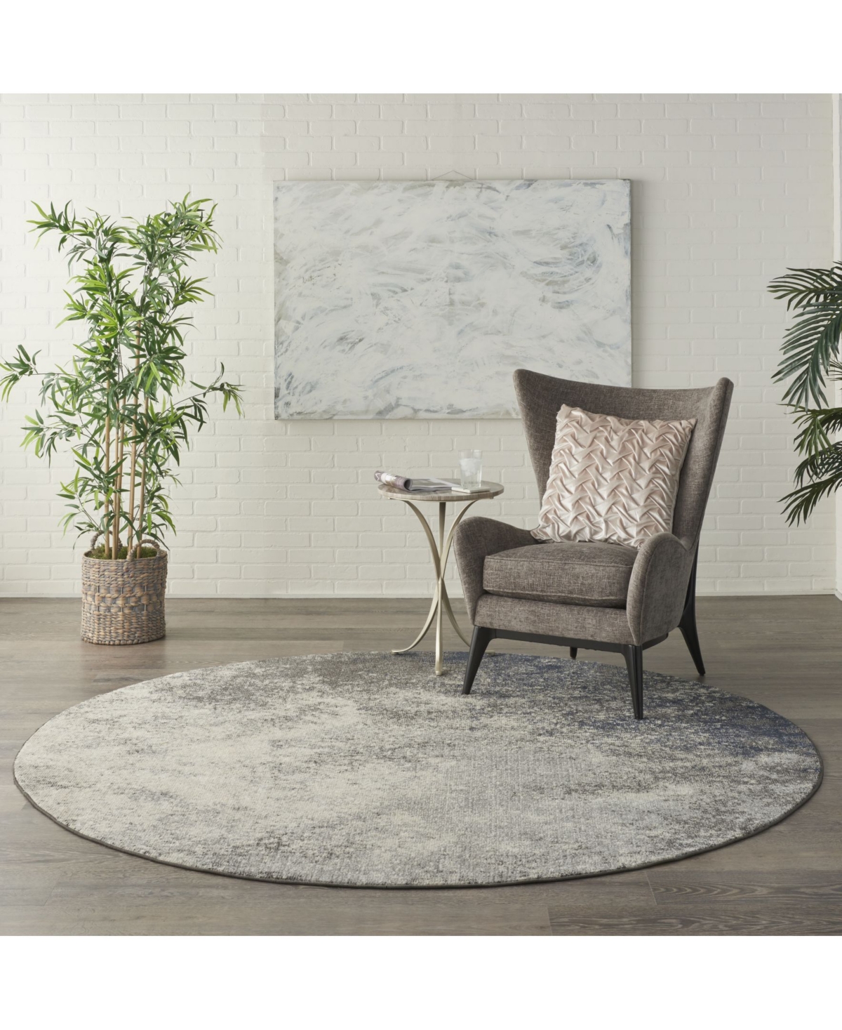 Long Street Looms Zeal ZEA10 8' Round Area Rug