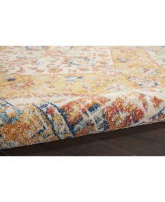Zeal ZEA23 2'2" x 7'6" Runner Rug