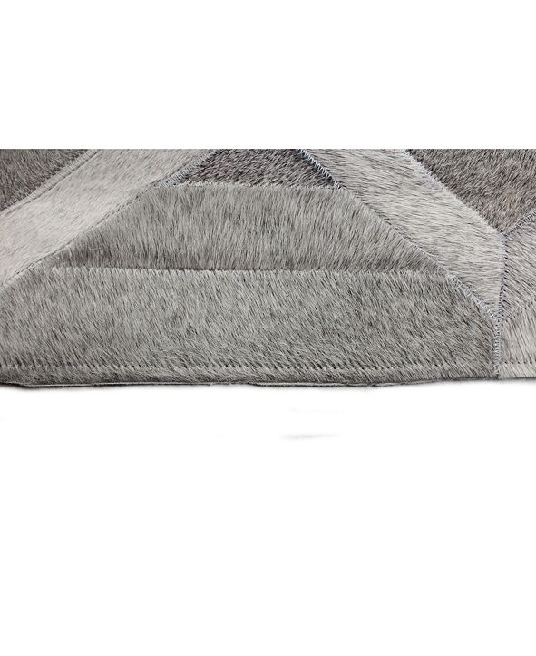 BB Rugs Leather H112 Gray 9' x 12' Area Rug & Reviews ...