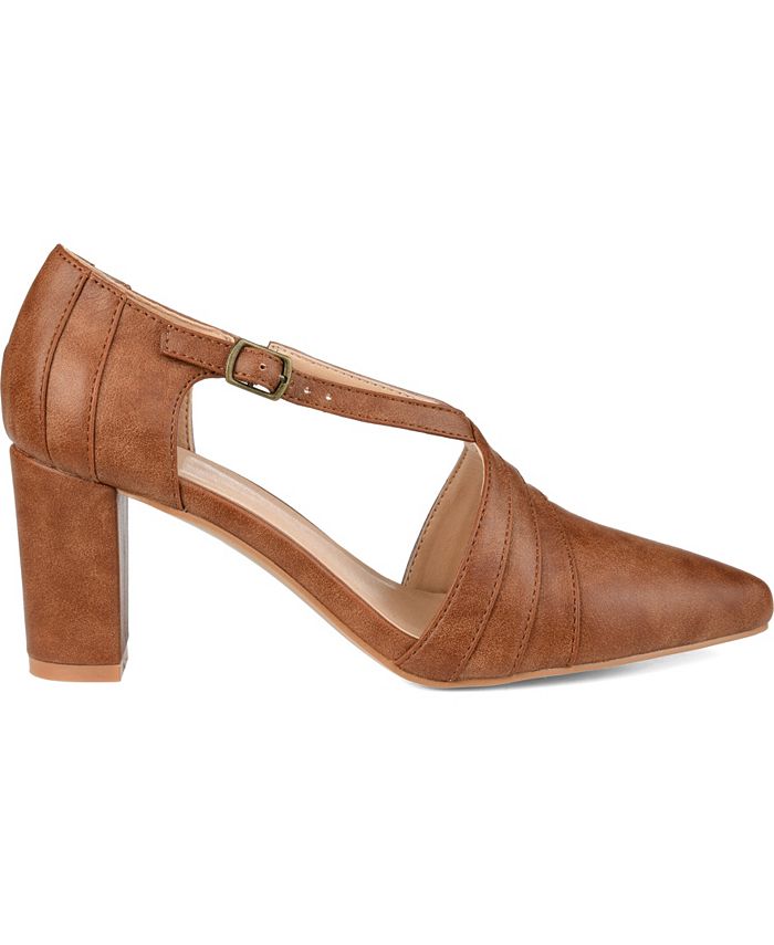 journee collection womens calista pumps wedge heel