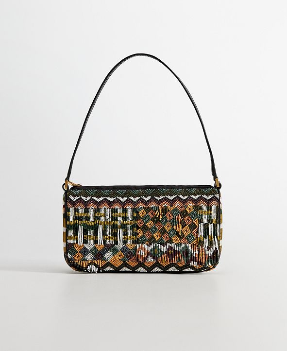 beaded baguette bag