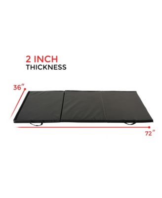 Tri-Folding & Puzzle Exercise Mats - 6 FT x 3 FT