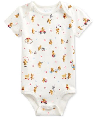 ralph lauren baby boy polo bodysuit