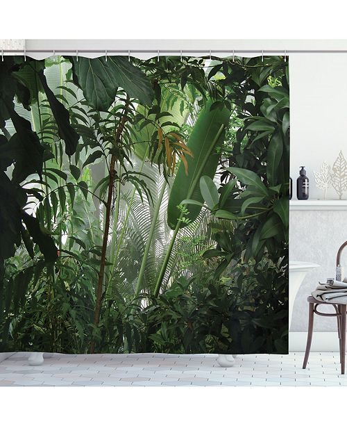 Ambesonne Rainforest Shower Curtain Reviews Shower Curtains Bed Bath Macy S