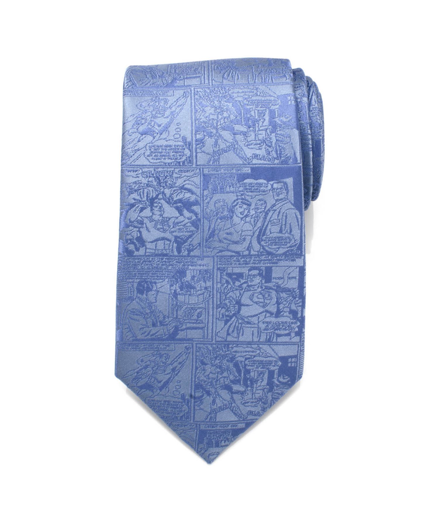 Мужские галстуки DC Comics Superman Comic Tie, цвет: Синий — фото 1