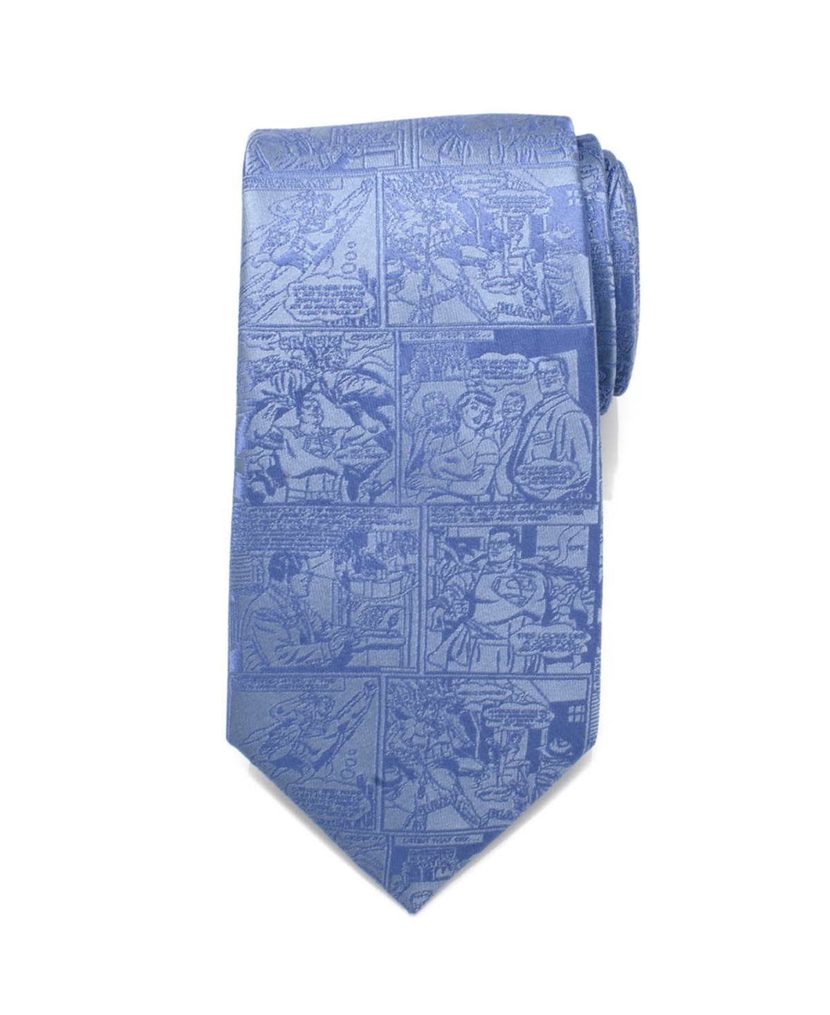 Superman Comic Men's Tie - Blue
