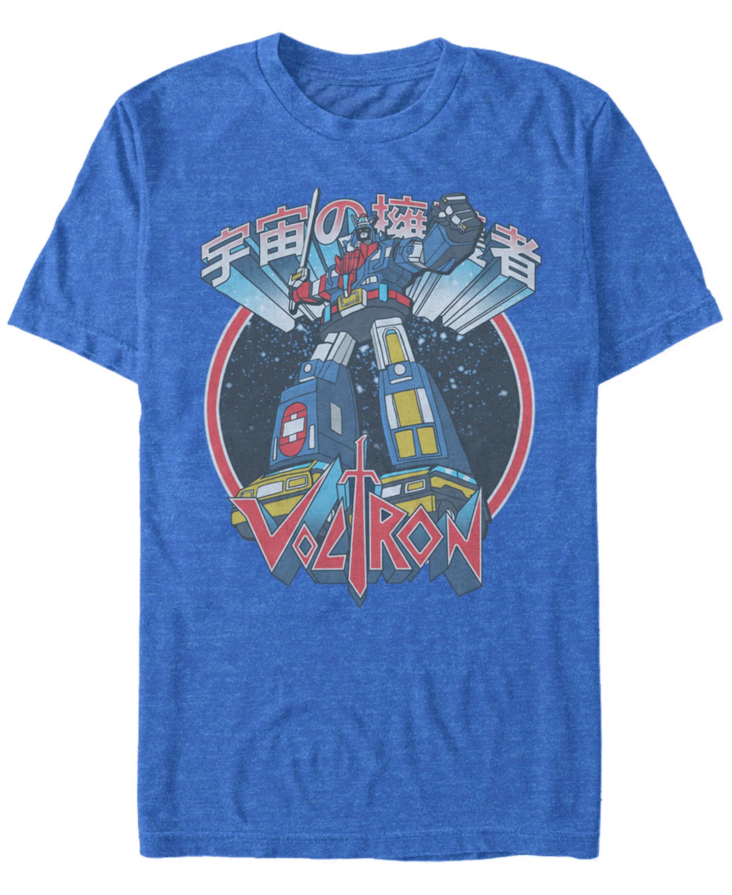Мужская футболка Fifth Sun Voltron Defender of the Universe Poster Short Sleeve, цвет: Королевский синий — фото 1