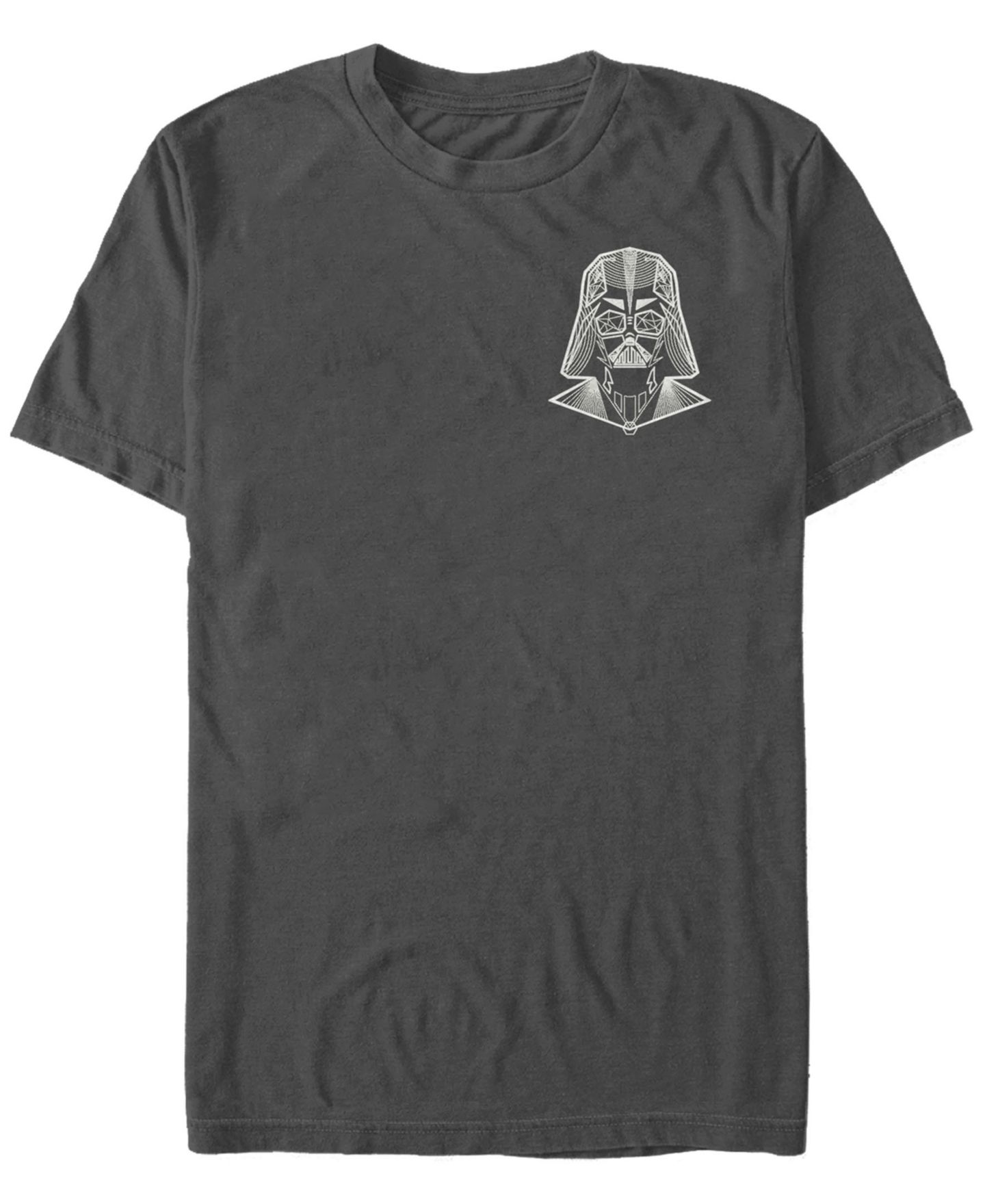 Мужская футболка Fifth Sun Star Wars Left Pocket Geo Vader Short Sleeve, цвет: Угольный — фото 1