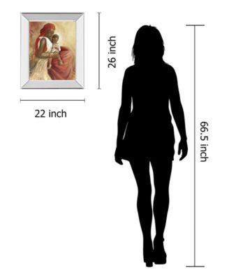 Classy Art Beauty of Love by Carol Robinson Mirror Framed Print Wall Art Collection