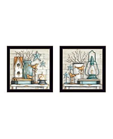 Trendy Decor 4U Mary's Country Shelf Collection By Mary June, Printed Wall Art, Ready to hang Collection