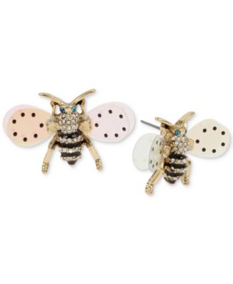 betsey johnson bee earrings