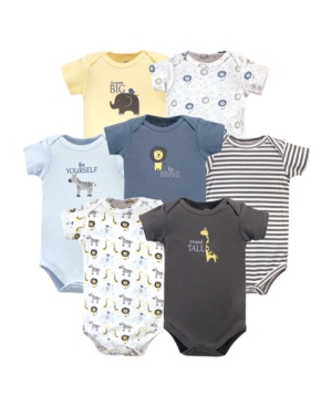 Hudson Baby Baby Boys Safari Bodysuits Pack of 7