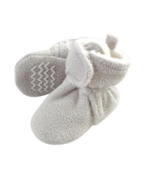 Hudson Baby Baby Girls and Boys Cozy Fleece and Sherpa Booties
