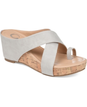 Journee Collection Women's Rayna Wedge Sandal Women's Shoes