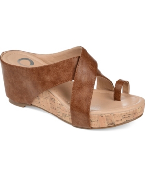 Journee Collection Women's Rayna Wedge Sandal Women's Shoes