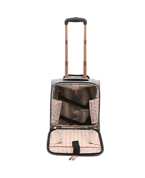 kensie 3-Pc. Hudson Expandable Softside Luggage Set & Reviews - Luggage ...