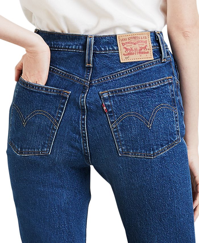 Levi's 501 Button-Fly Straight-Leg Jeans & Reviews - Jeans - Women - Macy's