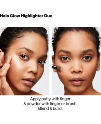 Smashbox Halo Glow Highlighter Duo - Golden Pearl 5g | Champagner & Gold-Töne, Vielseitig, Tierversuchsfrei