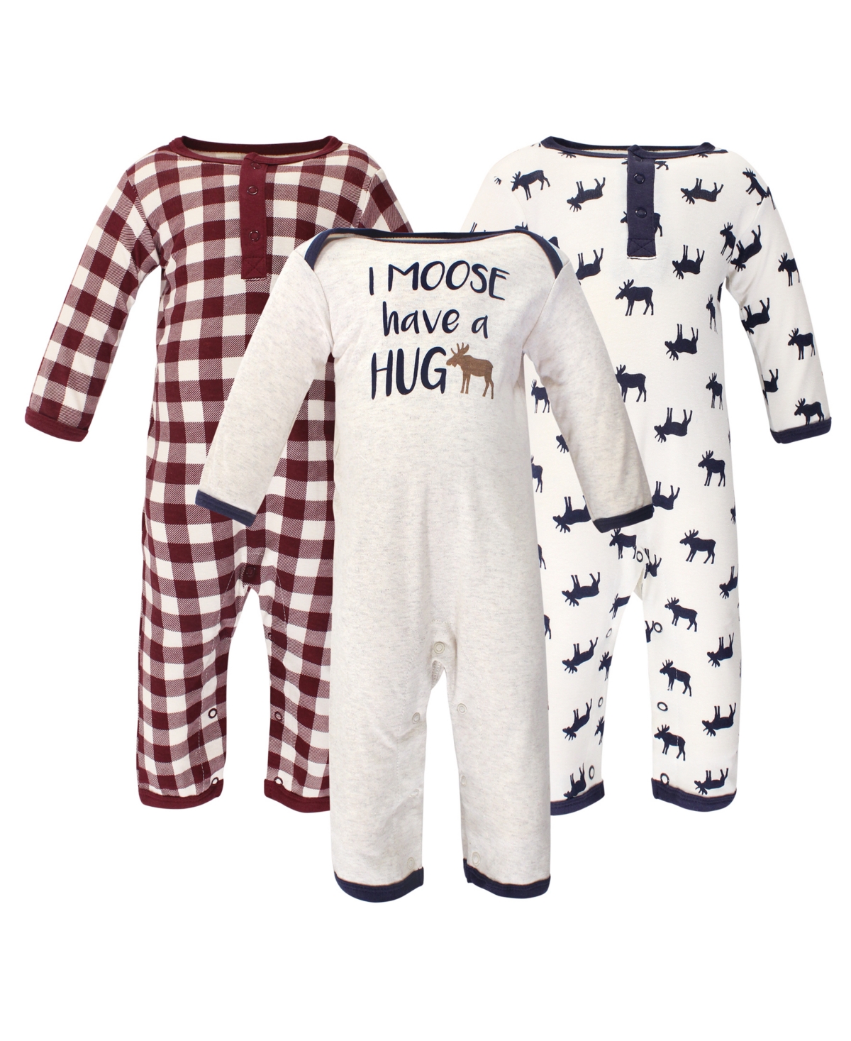 Little Treasure Baby Boys Soft Cotton All-In-One Suit