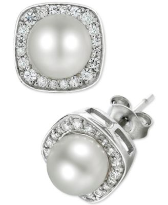 pearl earrings macys