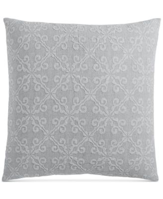 Charter Club - Woven Tile Cotton 258-Thread Count 26" x 26" European Sham