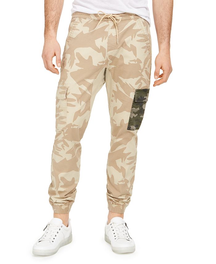 Sun + Stone Men's Newman Cargo Joggers, Created for Macy's & Reviews ...