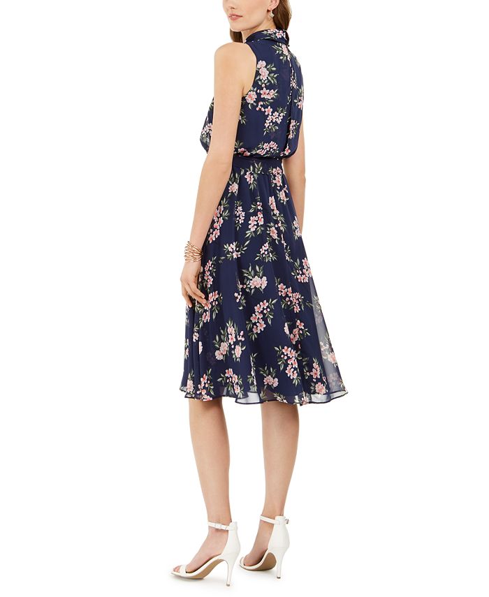 HARPER ROSE FloralPrint TieBelted Dress Macy's