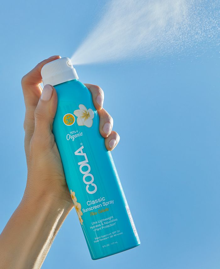 COOLA - Coola Classic Body Organic Sunscreen Spray SPF 30 - Pina Colada, 6-oz.
