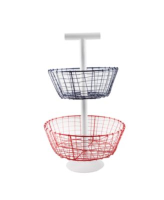 Thirstystone - Galvanized Wire Basket Server