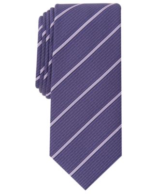 Alfani Men's Holden Stripe Necktie, Created for Macy's - Macy's