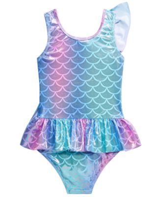 little girl mermaid bathing suit