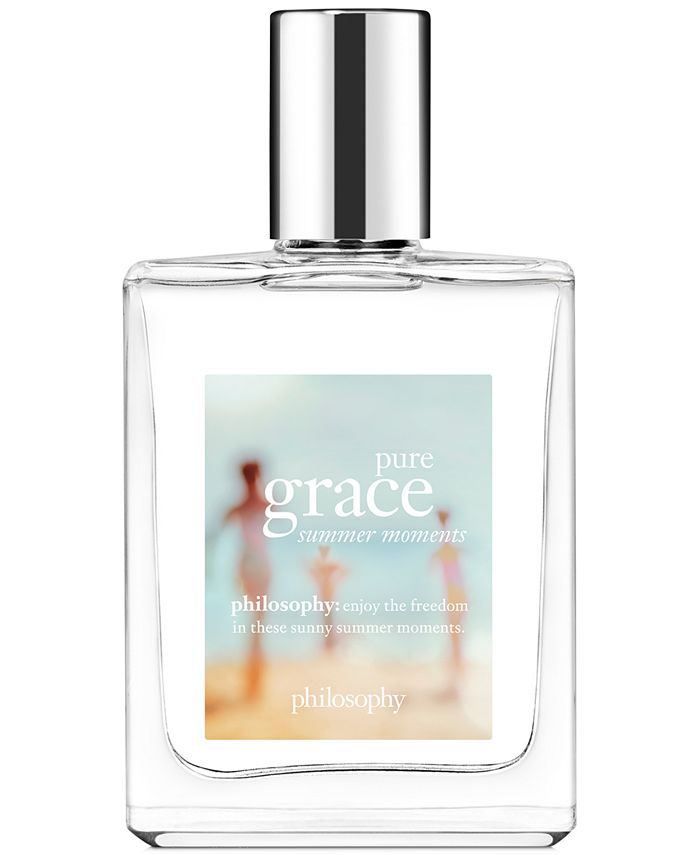 Philosophy Pure Grace Summer Moments by Philosophy EDT Spray 2 oz for Women and A Mystery Name Brand Sample Vile