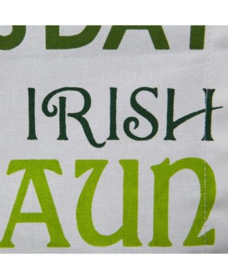 St Patrick's Day Print Table Runner