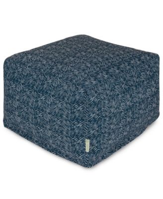 Southwest Ottoman Square Pouf 27" x 17"