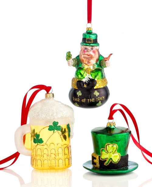  Holiday  Lane Christmas  Ornaments  Irish  Collection on sale  