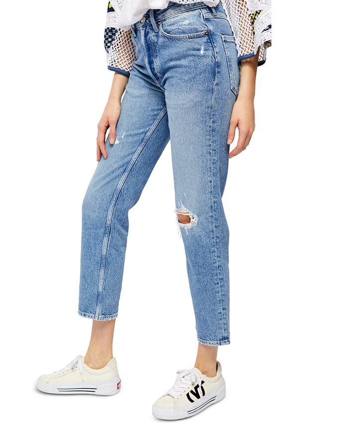 Free People Fast Times High-Rise Mom Jeans & Reviews - Jeans - Women ...