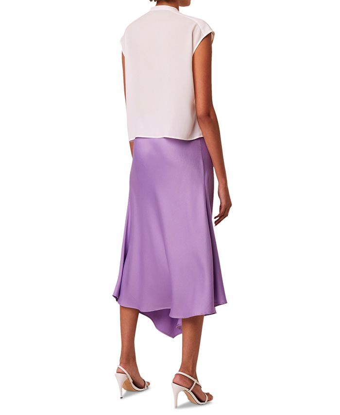 French Connection Draped Asymmetrical Skirt Macy's