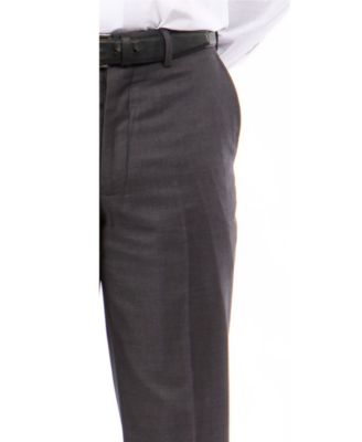 Men's Slim-Fit Flat Front Stretch Dress Pants