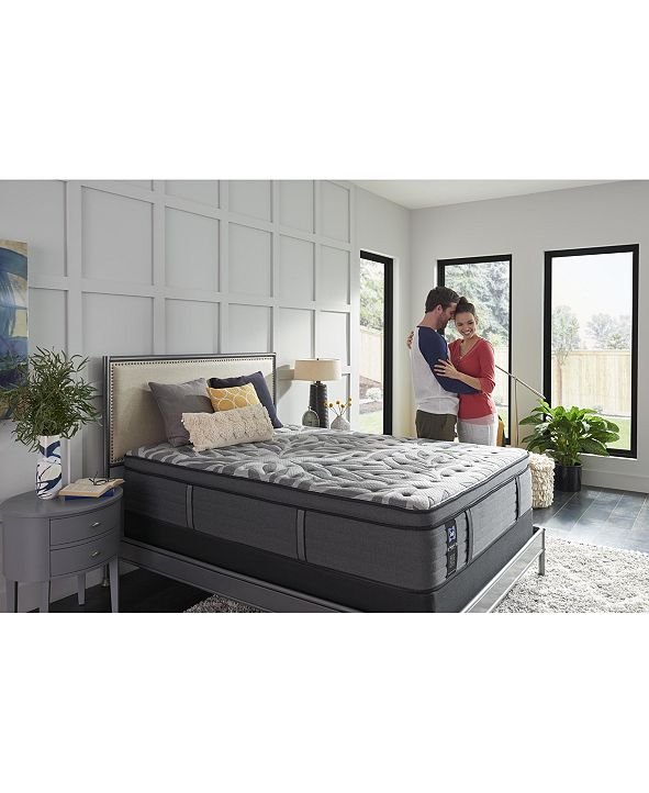 Sealy Premium Posturepedic Satisfied II 14" Cushion Firm Pillow Top