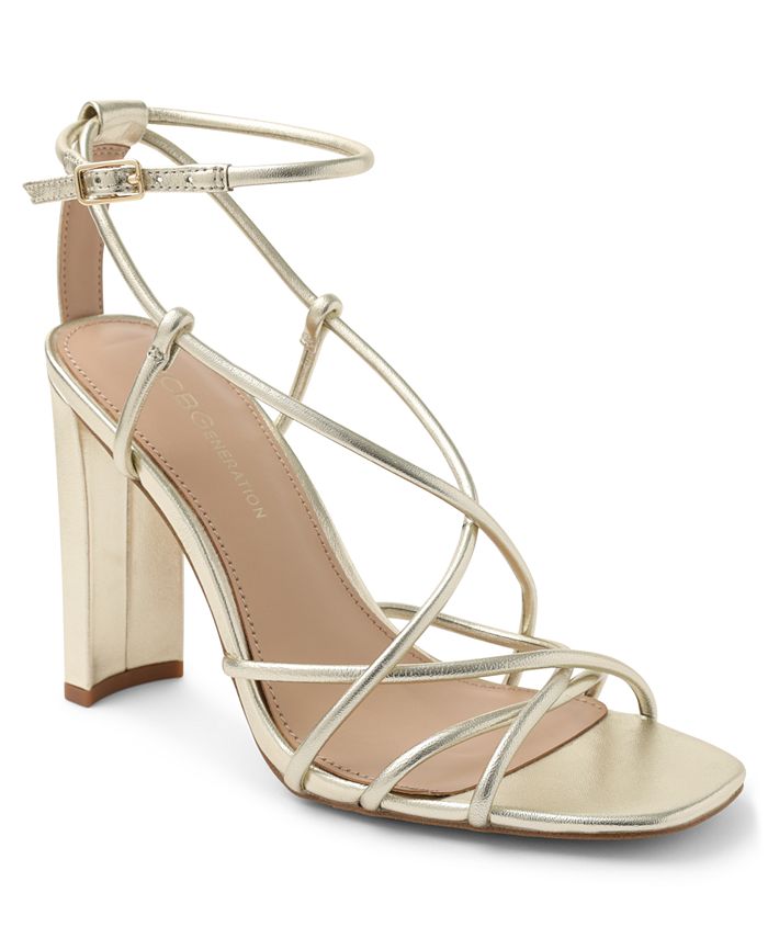 BCBGeneration Wanni Strappy Dress Sandals - Macy's