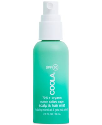 coola scalp hair mist organic sunscreen spf 30