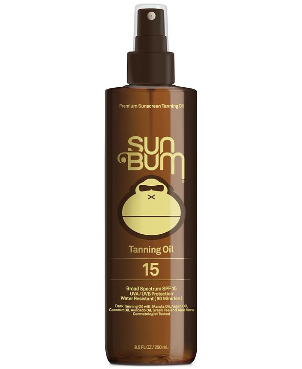 Sun Bum Premium Tanning Oil Spf 15 8 5 Oz Reviews Skin Care Beauty Macy S
