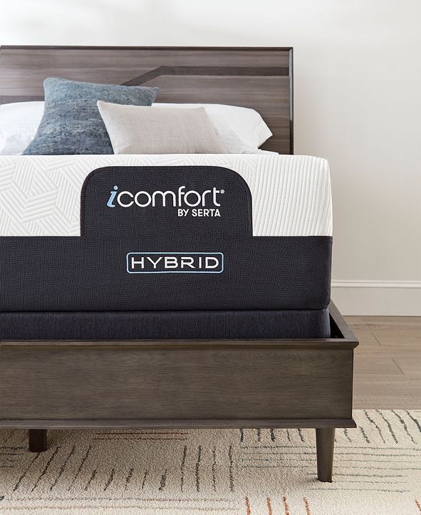 Serta by CF 3000 13" Hybrid Medium Firm Mattress Set Queen