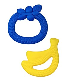 Silicone Fruit Teethers Pack of 2